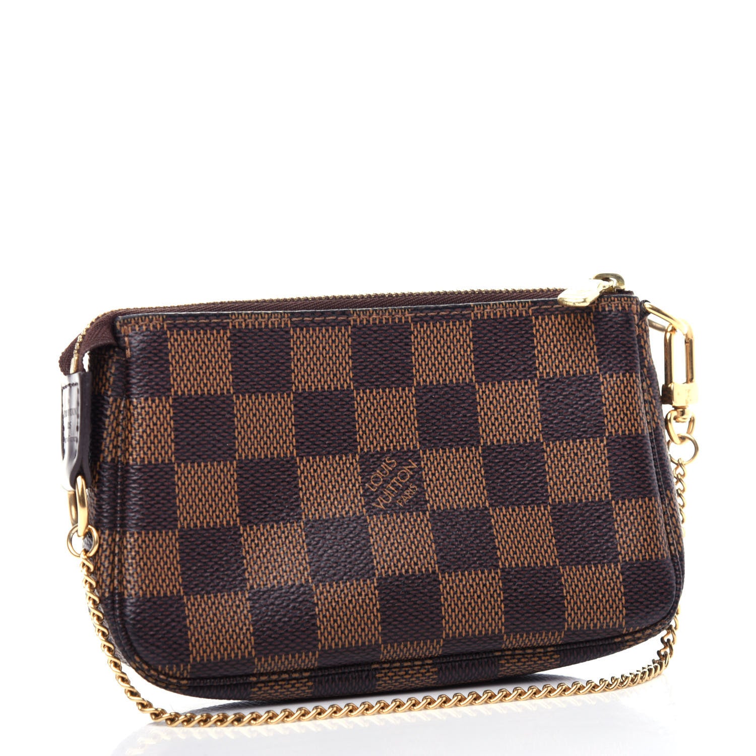 Louis Vuitton Damier Ebene Mini Pochette Accessories 3 of 10
