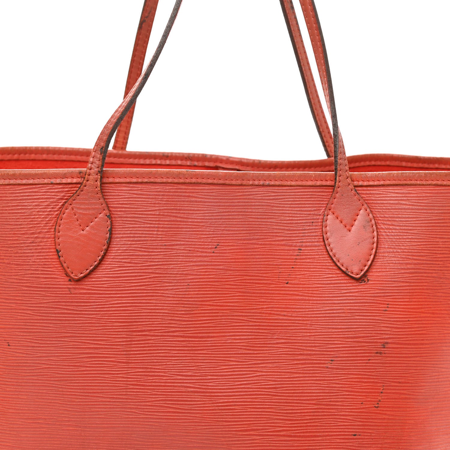 Louis Vuitton Epi Neverfull MM Piment 7 of 19