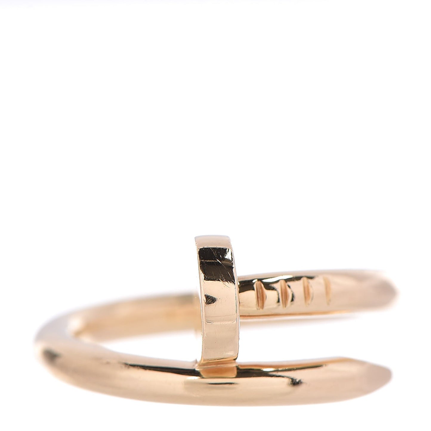18K Yellow Gold Juste Un Clou Ring 55 7.25