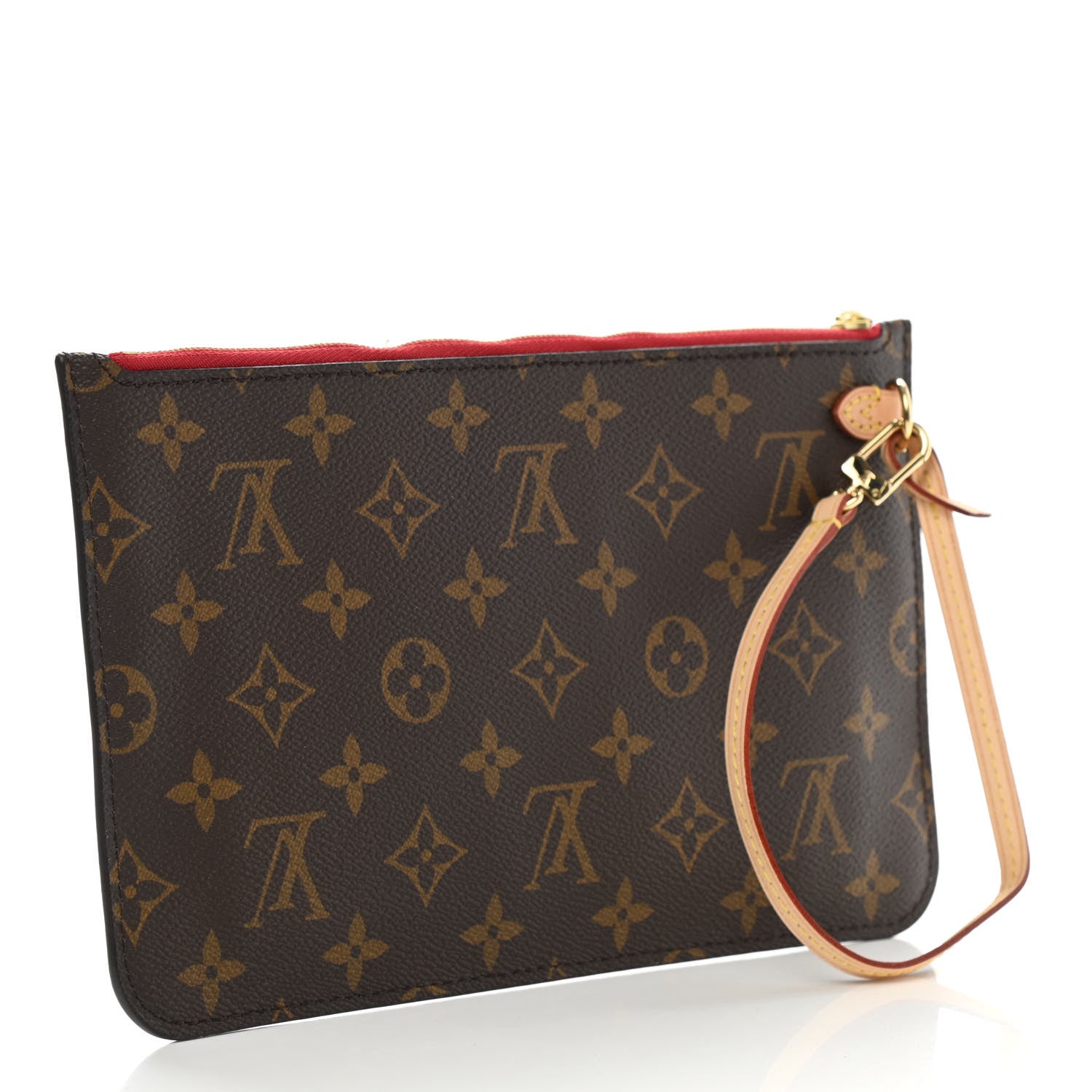 Louis Vuitton Monogram Neverfull MM GM Pochette Cherry 3 of 8