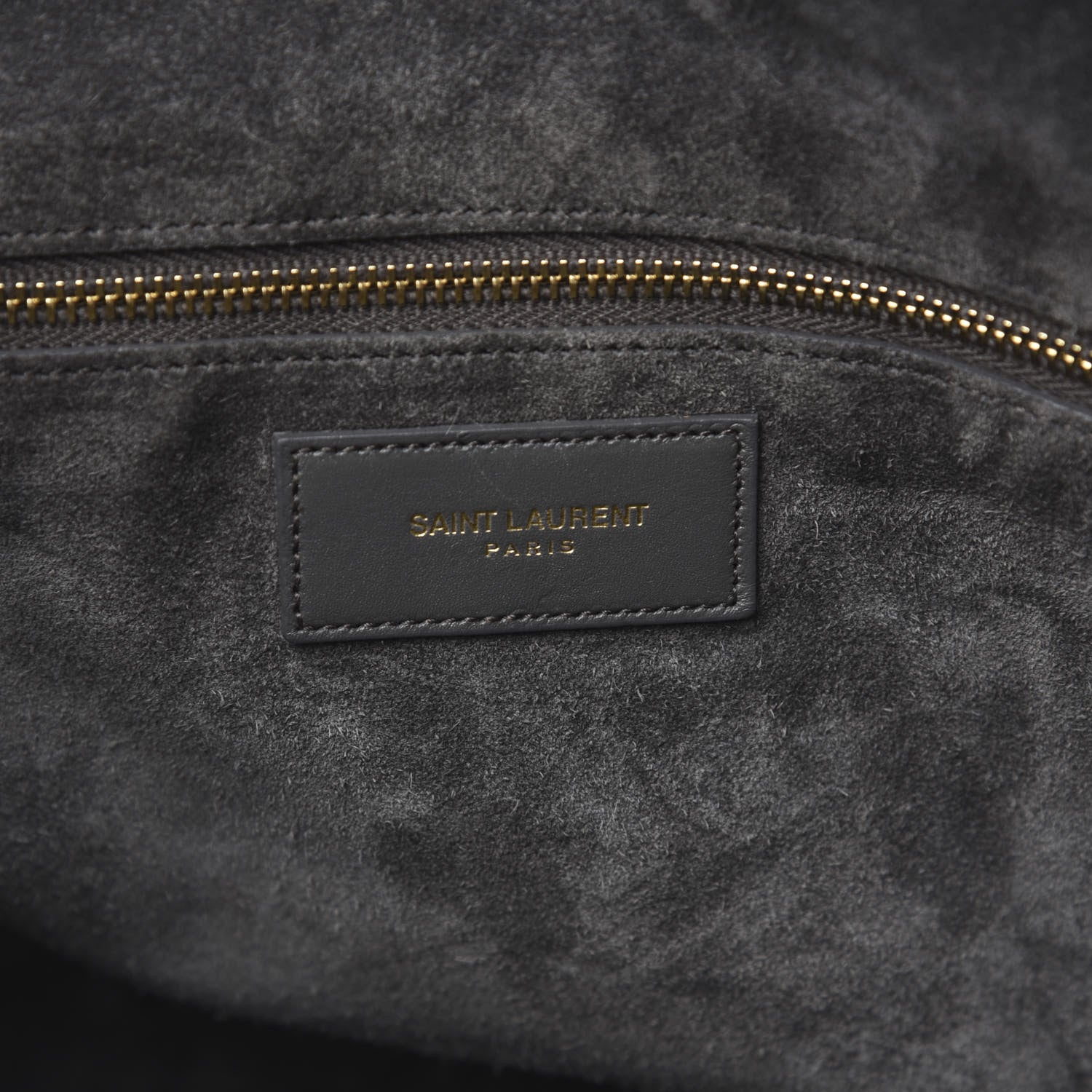 Saint Laurent Calfskin Classic Duffle 12 Earth 7 of 15
