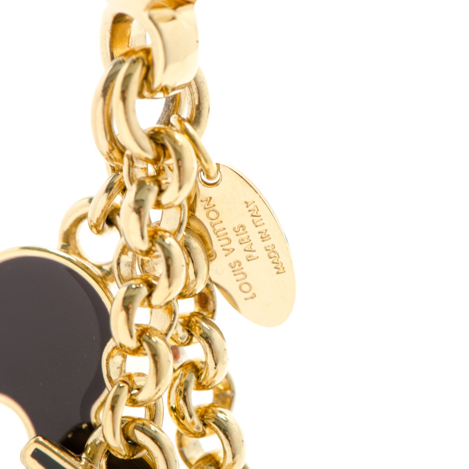 Louis Vuitton Fleur De Monogram Bag Charm Dore 7 of 8