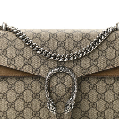 Gucci GG Supreme Monogram Small Dionysus Shoulder Bag Taupe 8 of 12