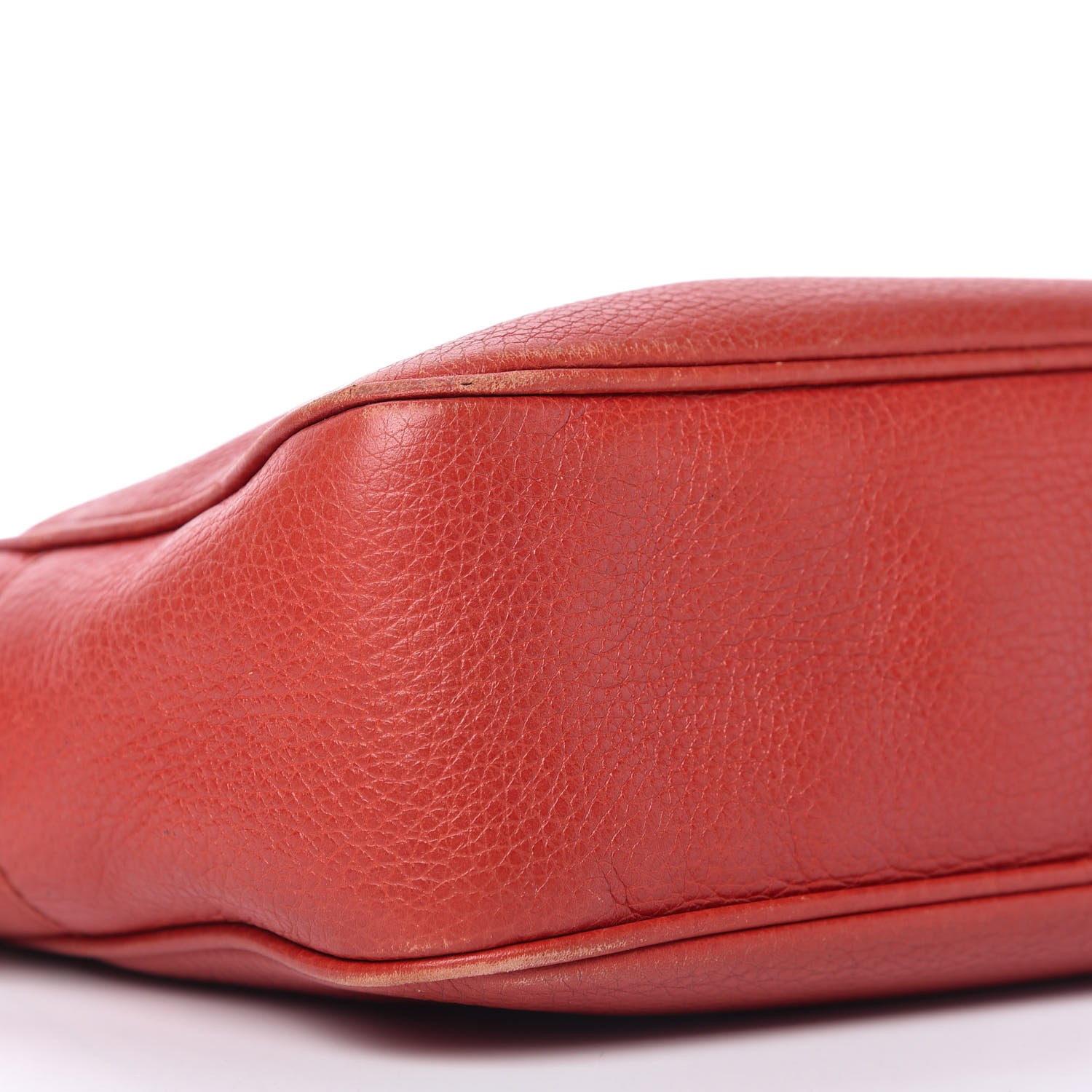 Gucci Pebbled Calfskin Small Soho Disco Bag Tabasco Red 6 of 12