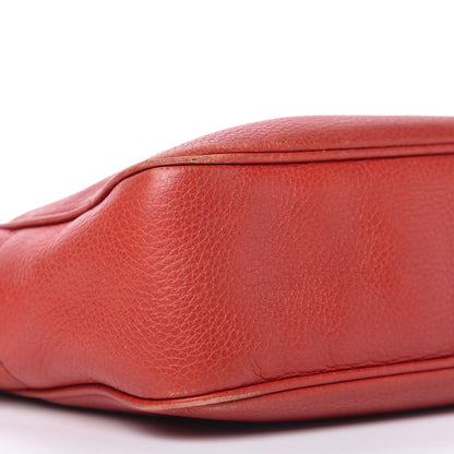 Gucci Pebbled Calfskin Small Soho Disco Bag Tabasco Red 6 of 12