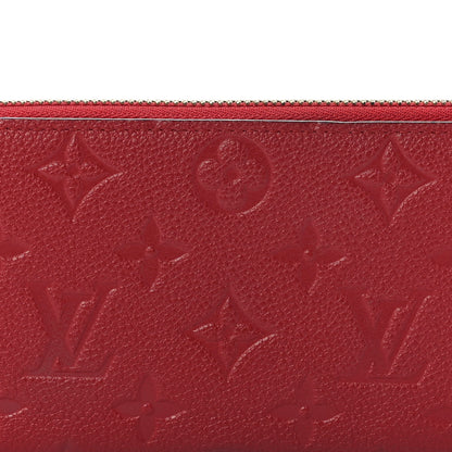 Louis Vuitton Empreinte Clemence Wallet Cherry 7 of 11