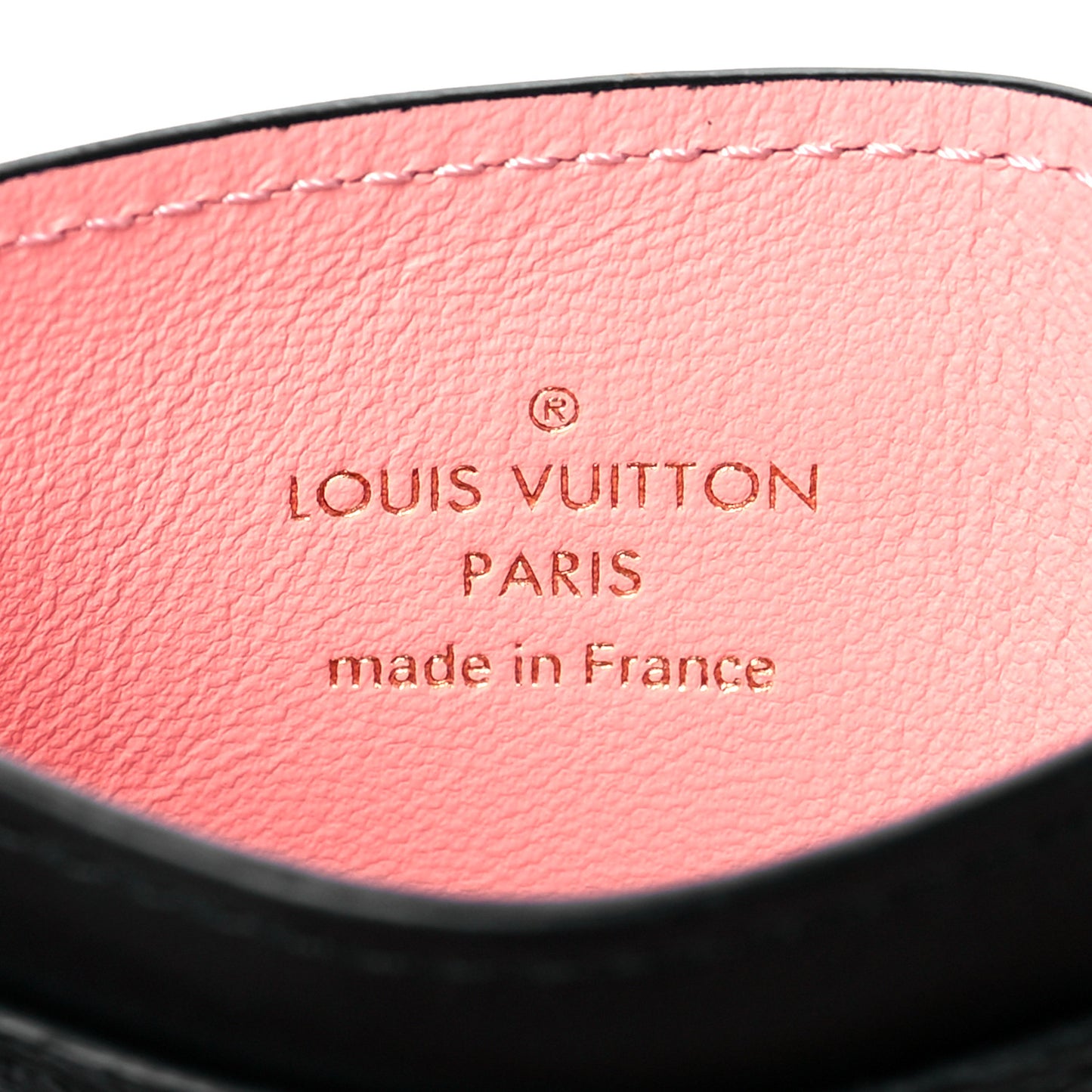 Monogram Fall for You LV Side-Up Card Holder Black