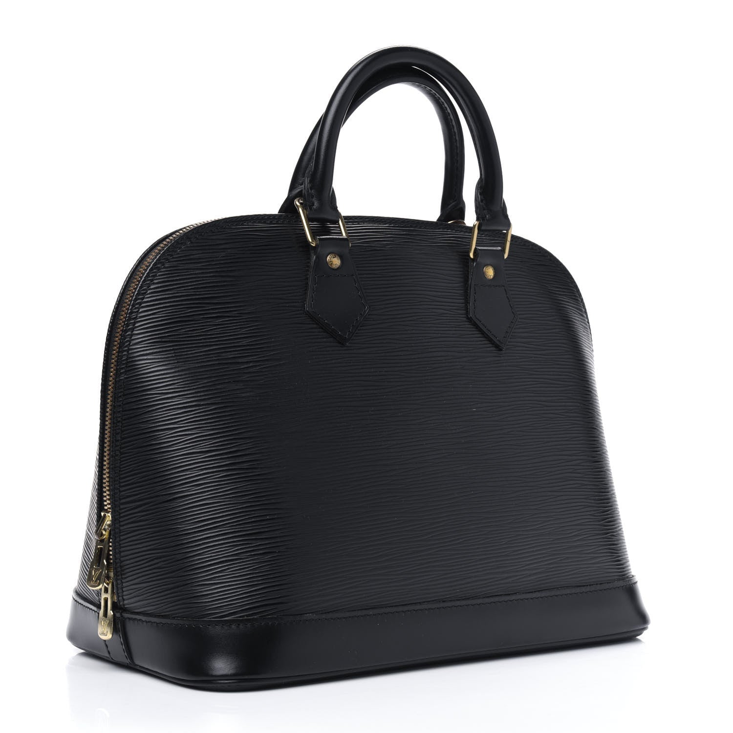 Louis Vuitton Epi Alma PM Black 3 of 28