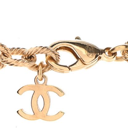 Chanel CC Pendant Chain Necklace Gold 5 of 7