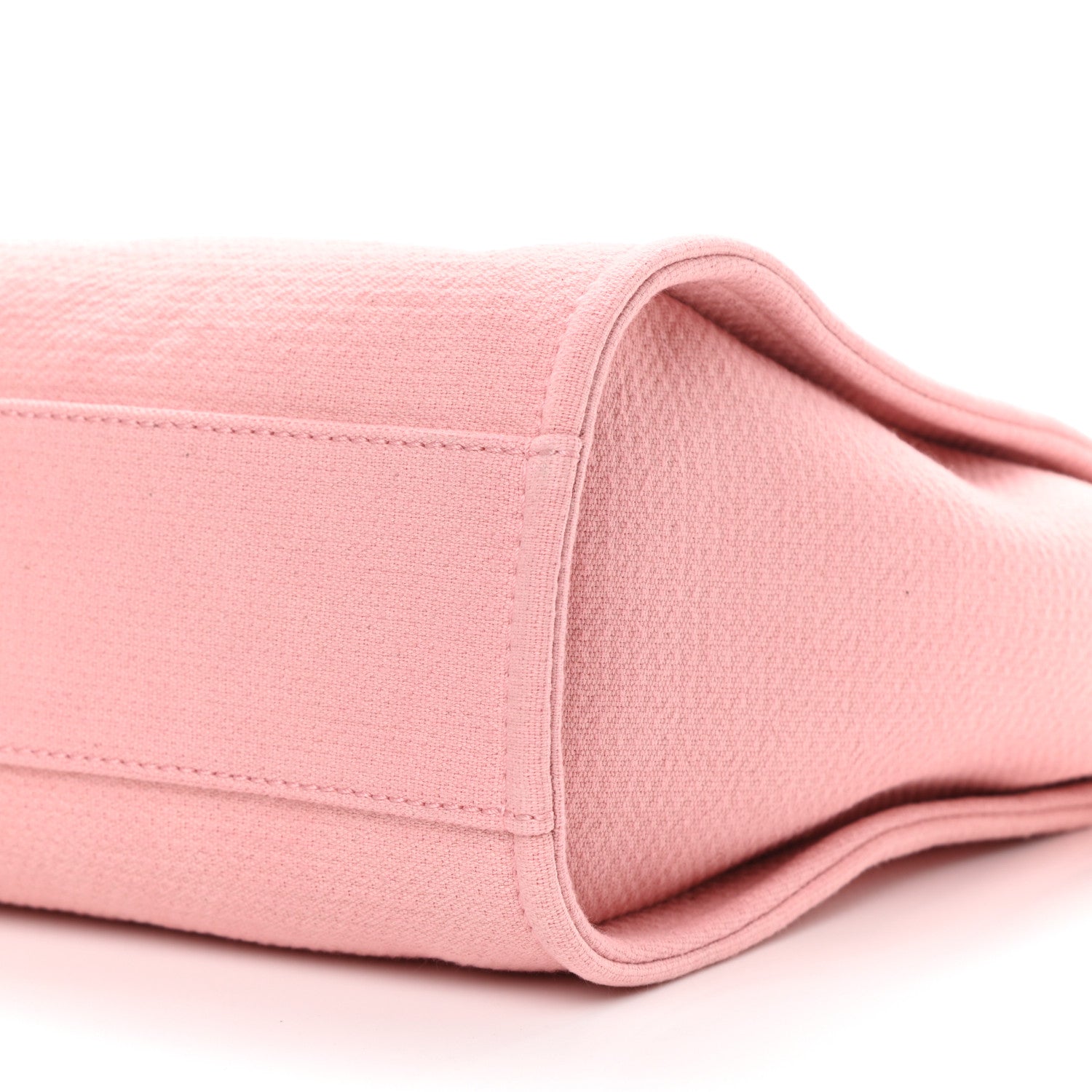 Chanel Mixed Fibers Small Deauville Tote Pink 10 of 11