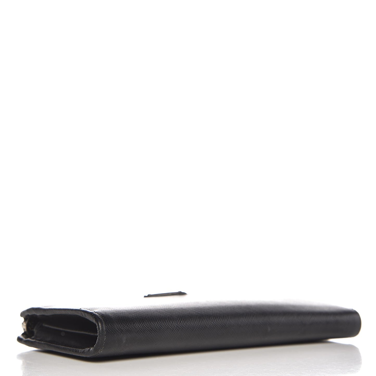 Saffiano Zip Around Wallet Nero Black
