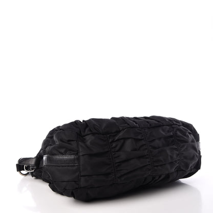 Prada Tessuto Nylon Gaufre Hobo Black 5 of 10