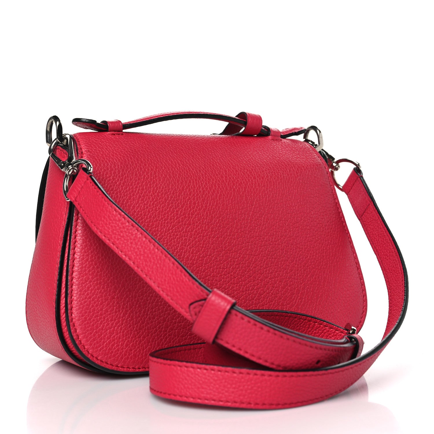 Louis Vuitton Grained Calfskin Vivienne NM Framboise 3 of 11