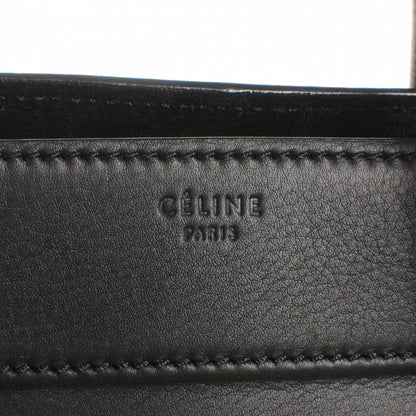 Celine Smooth Calfskin Medium Phantom Luggage Black 5 of 9