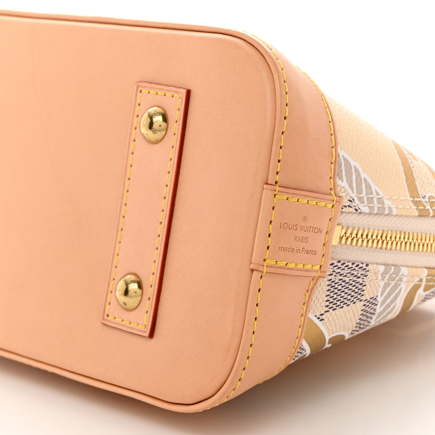 Louis Vuitton Damier Azur Nautical Alma BB 10 of 10