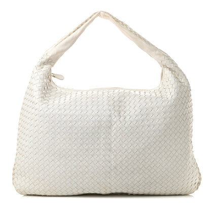 Bottega Veneta Nappa Intrecciato Maxi Veneta Hobo White 1 of 16