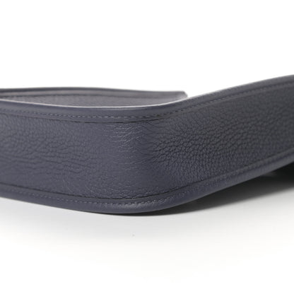 Hermes Taurillon Clemence Evelyne TPM Bleu Nuit 12 of 13