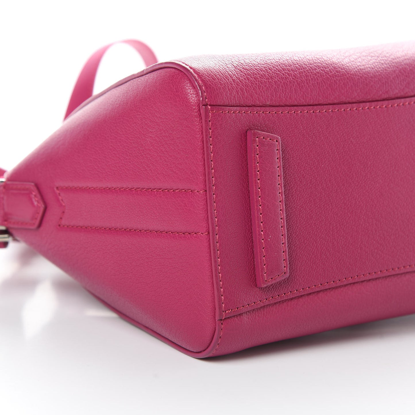Sugar Goatskin Mini Antigona Magenta