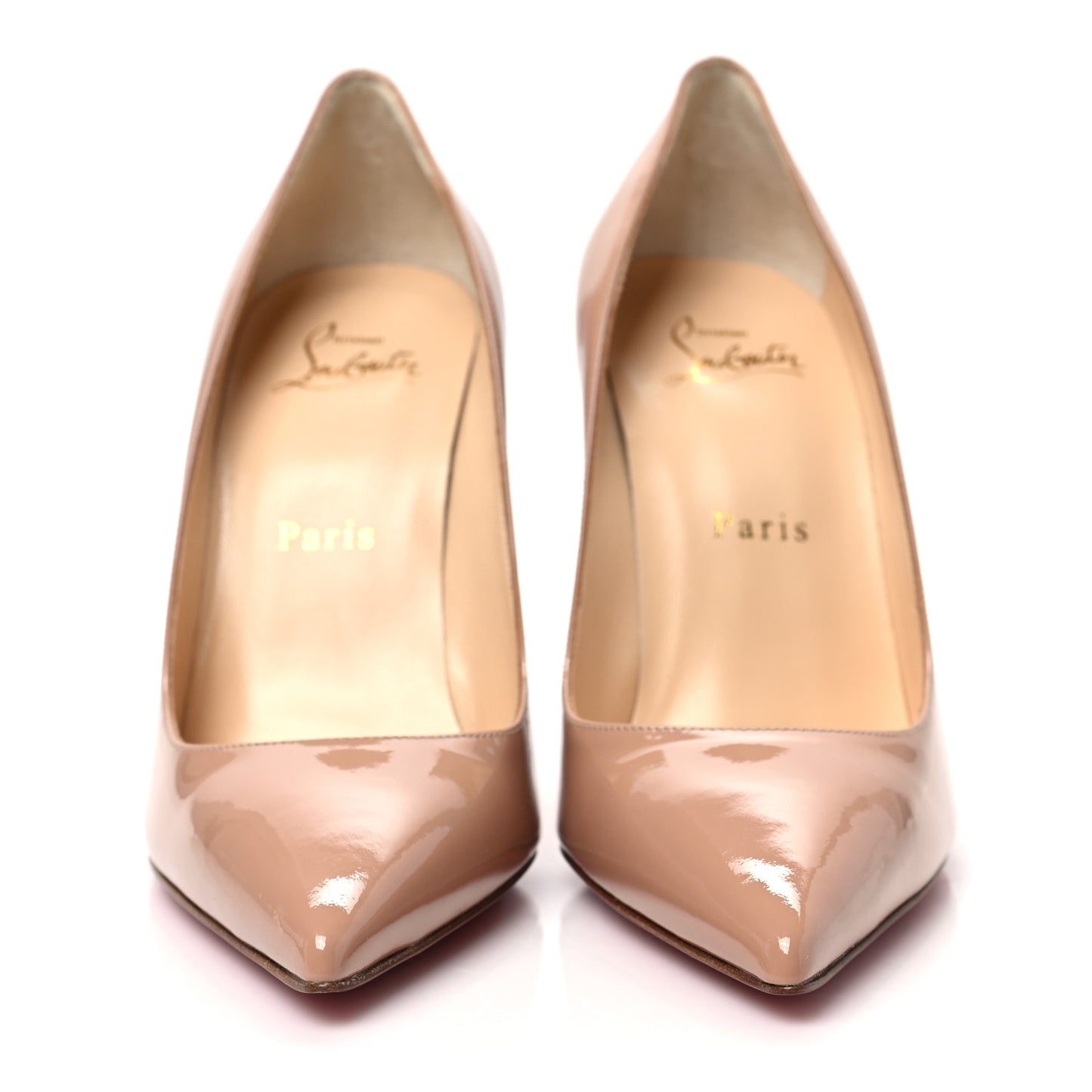 Patent Kate 100 Pumps 37 Nude