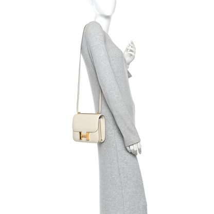Hermes Epsom Constance 18 Craie 2 of 11