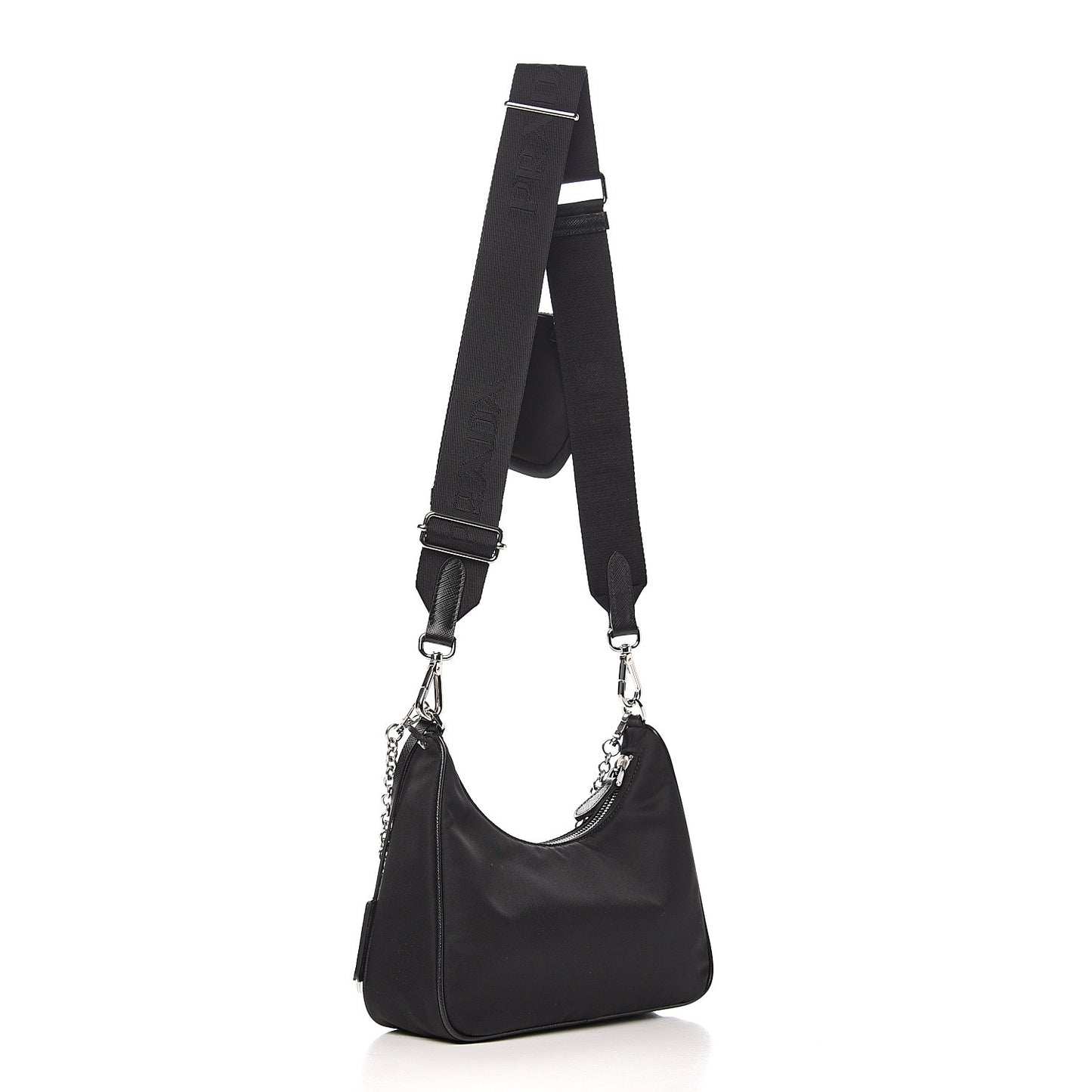 Nylon Re-Edition 2005 Shoulder Bag Black