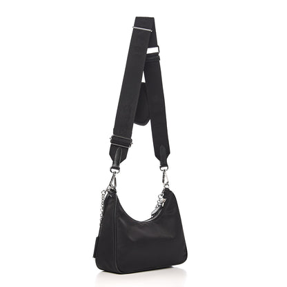 Prada Nylon Re-Edition 2005 Shoulder Bag Black 2 of 10