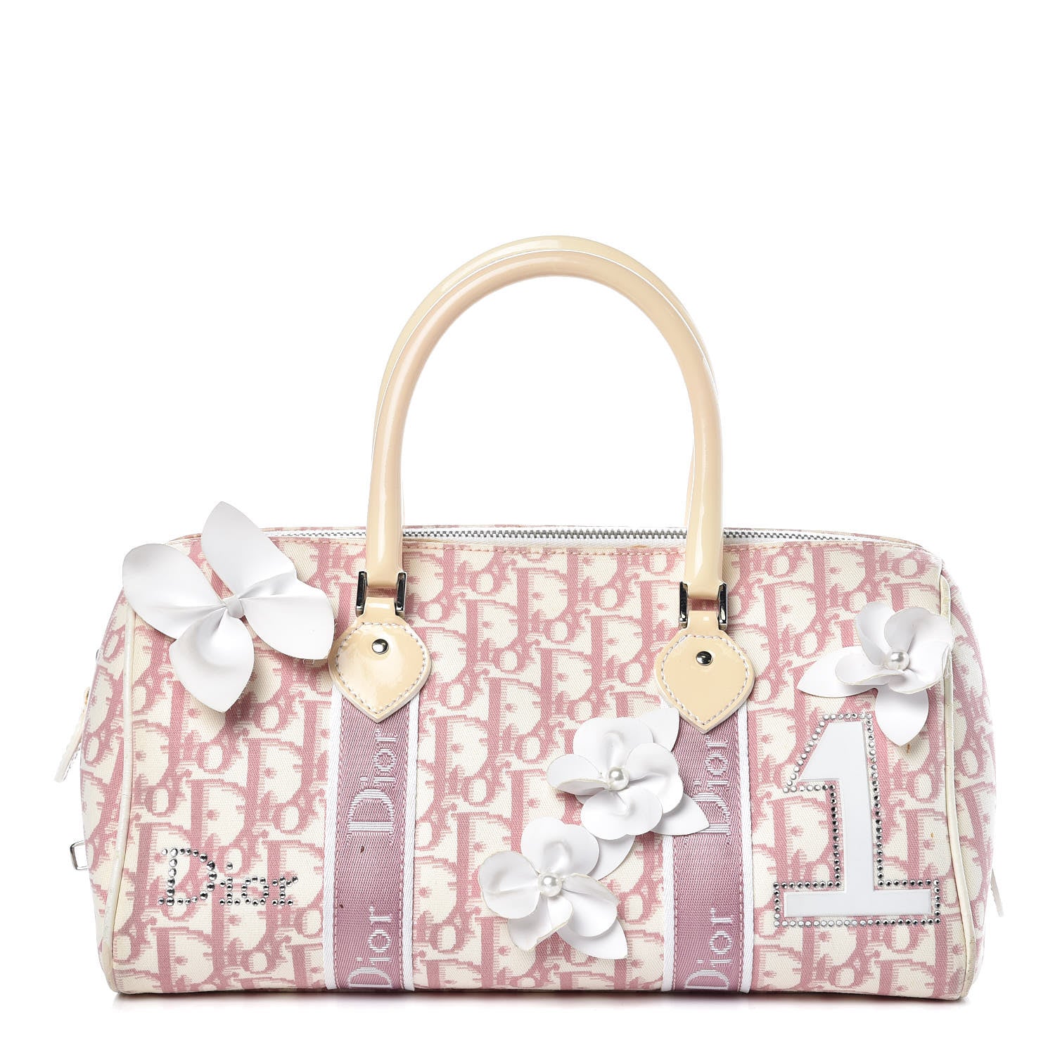 Christian Dior Monogram Girly Boston Pink 1 of 16