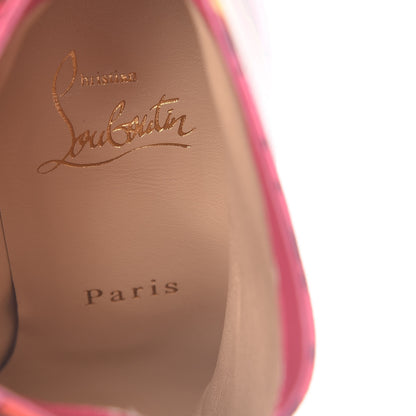 Christian Louboutin Patent Metrograf So Kate Booty 100 Ankle Boots 37 Multicolor 6 of 8
