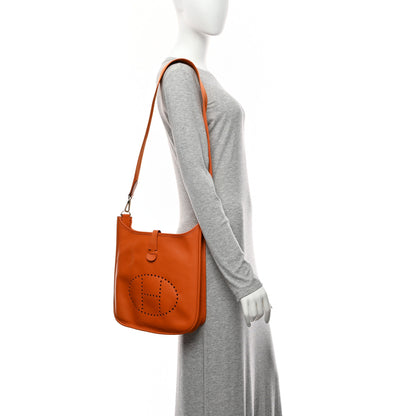 Hermes Epsom Evelyne PM Orange 2 of 10
