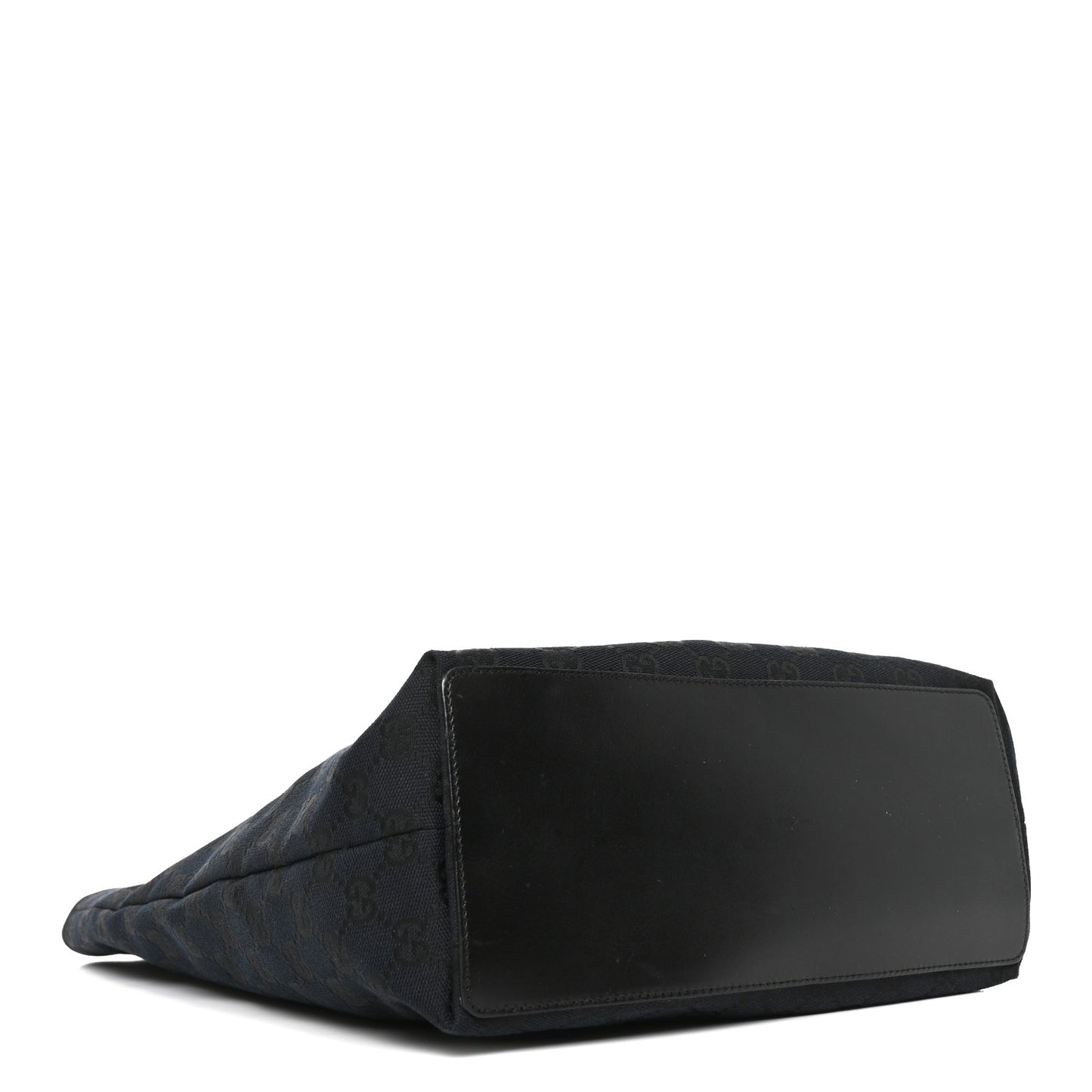 Monogram Large Bucket Tote Black