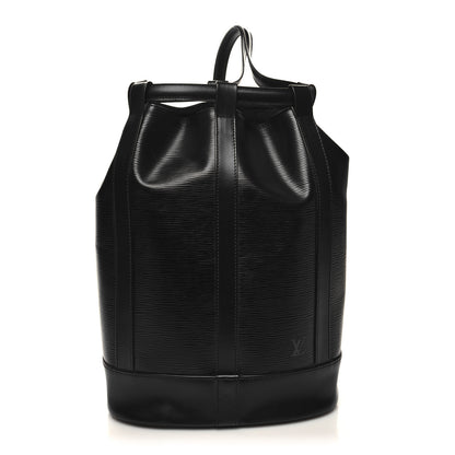 Louis Vuitton Epi Randonnee PM Black 1 of 9