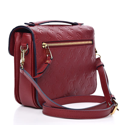 Louis Vuitton Empreinte Pochette Metis Cherry Berry 3 of 9