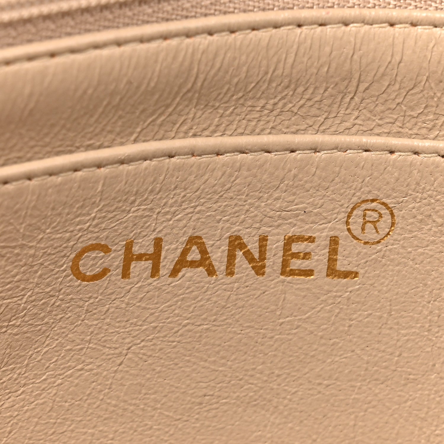 Chanel Lambskin Quilted Small Single Flap Beige 6 of 19