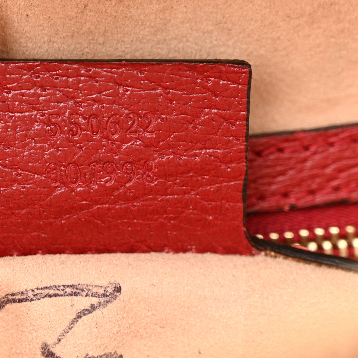 Gucci GG Supreme Monogram Flora Web Small Ophidia Top Handle Shoulder Bag Hibiscus Red 7 of 17