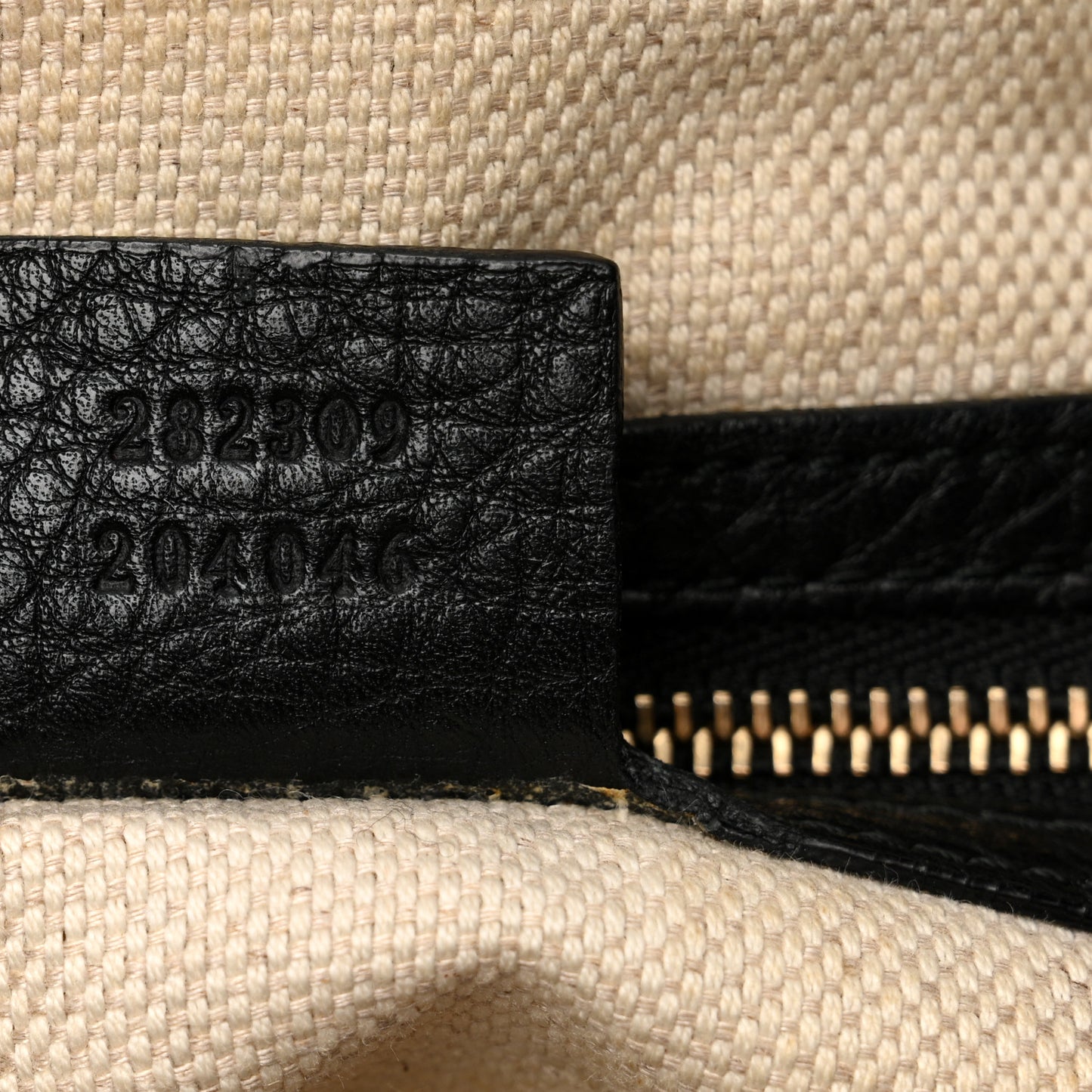 Pebbled Calfskin Medium Soho Shoulder Bag Black