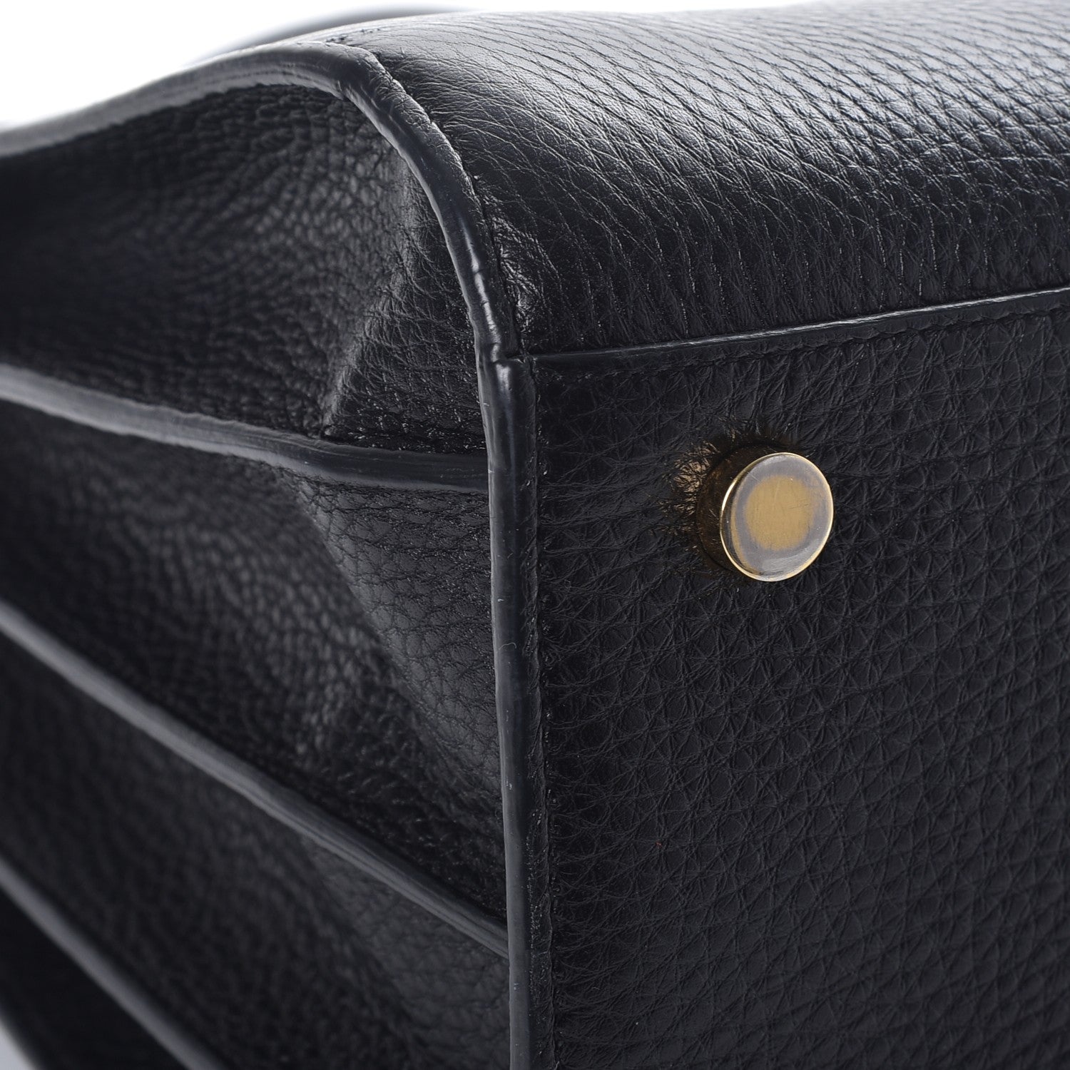 Saint Laurent Grained Calfskin Small Sac De Jour Black 12 of 12