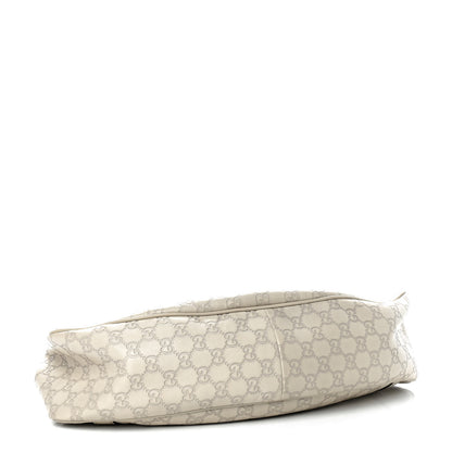 Gucci Guccissima Medium GG Twins Shoulder Bag Off White 4 of 10