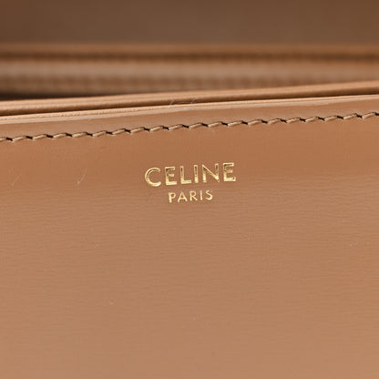 Celine Shiny Calfskin Medium Triomphe Bronze 6 of 12
