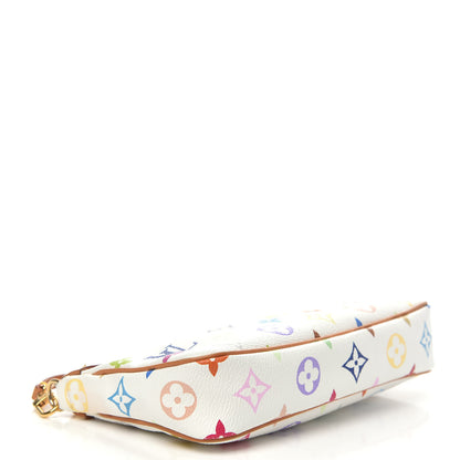 Louis Vuitton Monogram Multicolor Pochette Accessories White 4 of 12