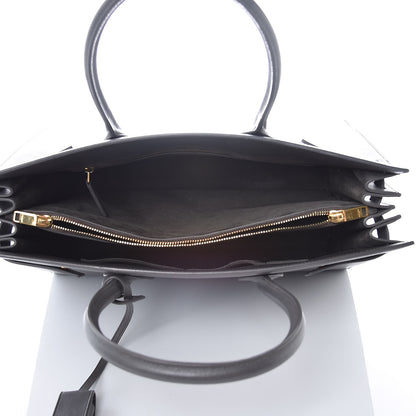 Saint Laurent Calfskin Large Sac De Jour Carryall Fog 5 of 7