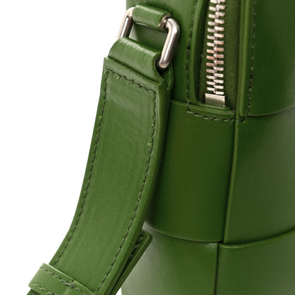 Bottega Veneta Calfskin Maxi Intrecciato Cassette Camera Bag Avocado 11 of 11