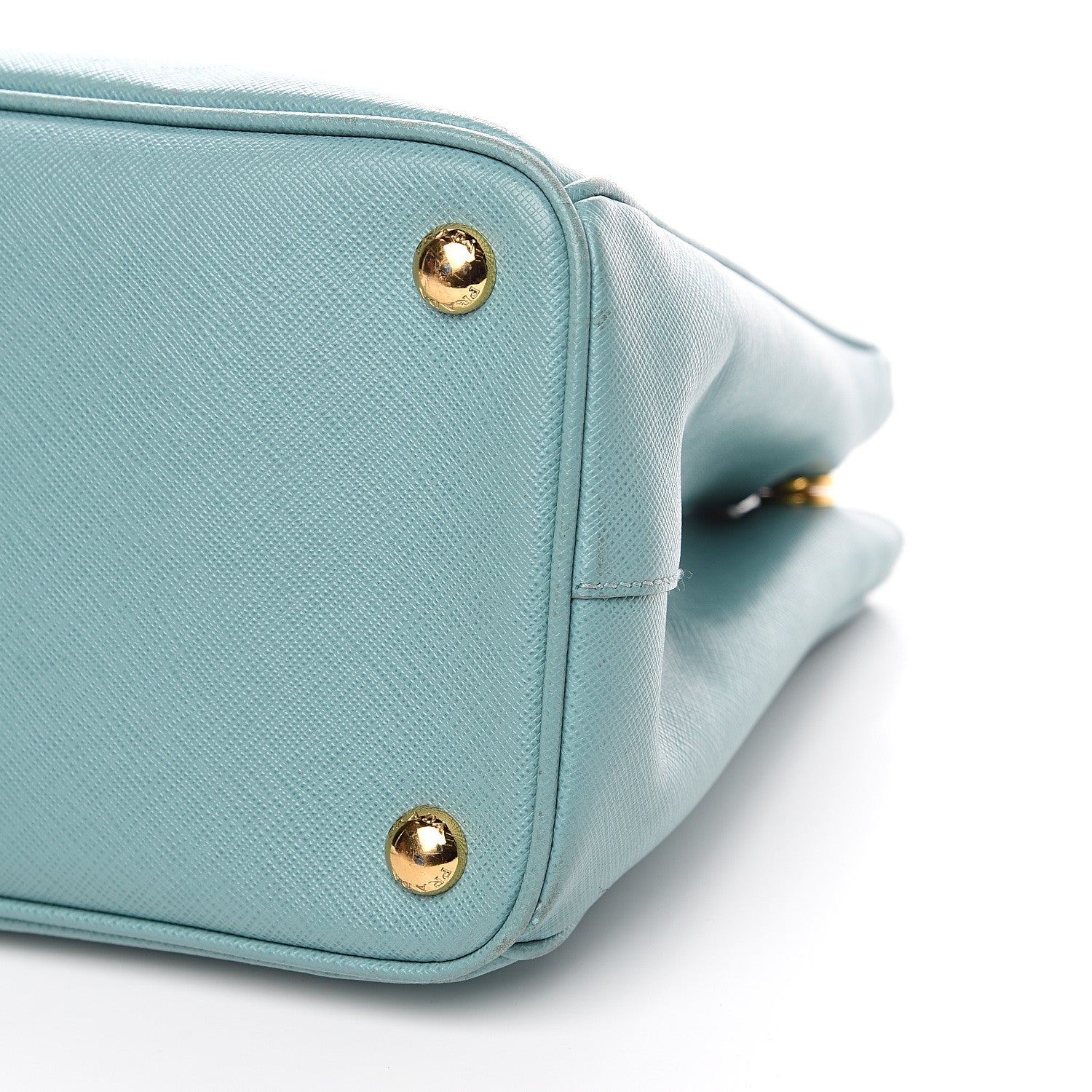Prada Saffiano Small Galleria Double Zip Tote Anice 11 of 17