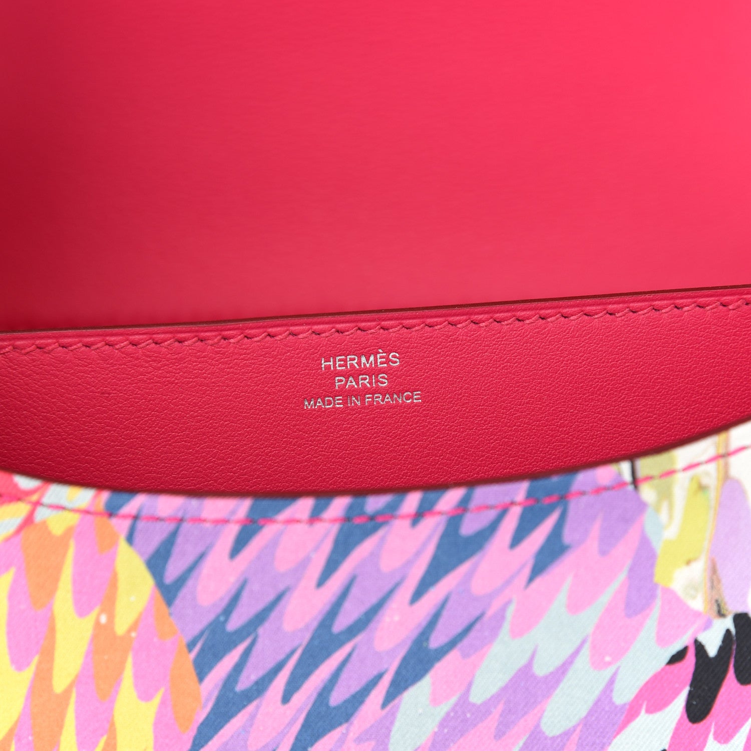 Hermes Swift Silk Marble Printed Constance 18 Rose Azalee Rose Mexico 6 of 9