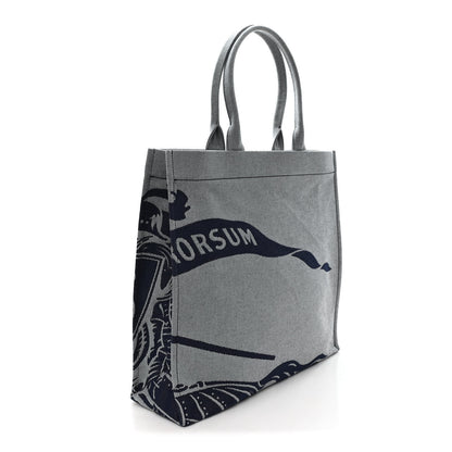 Burberry Canvas Large EKD Square Tote Knight 4 of 12