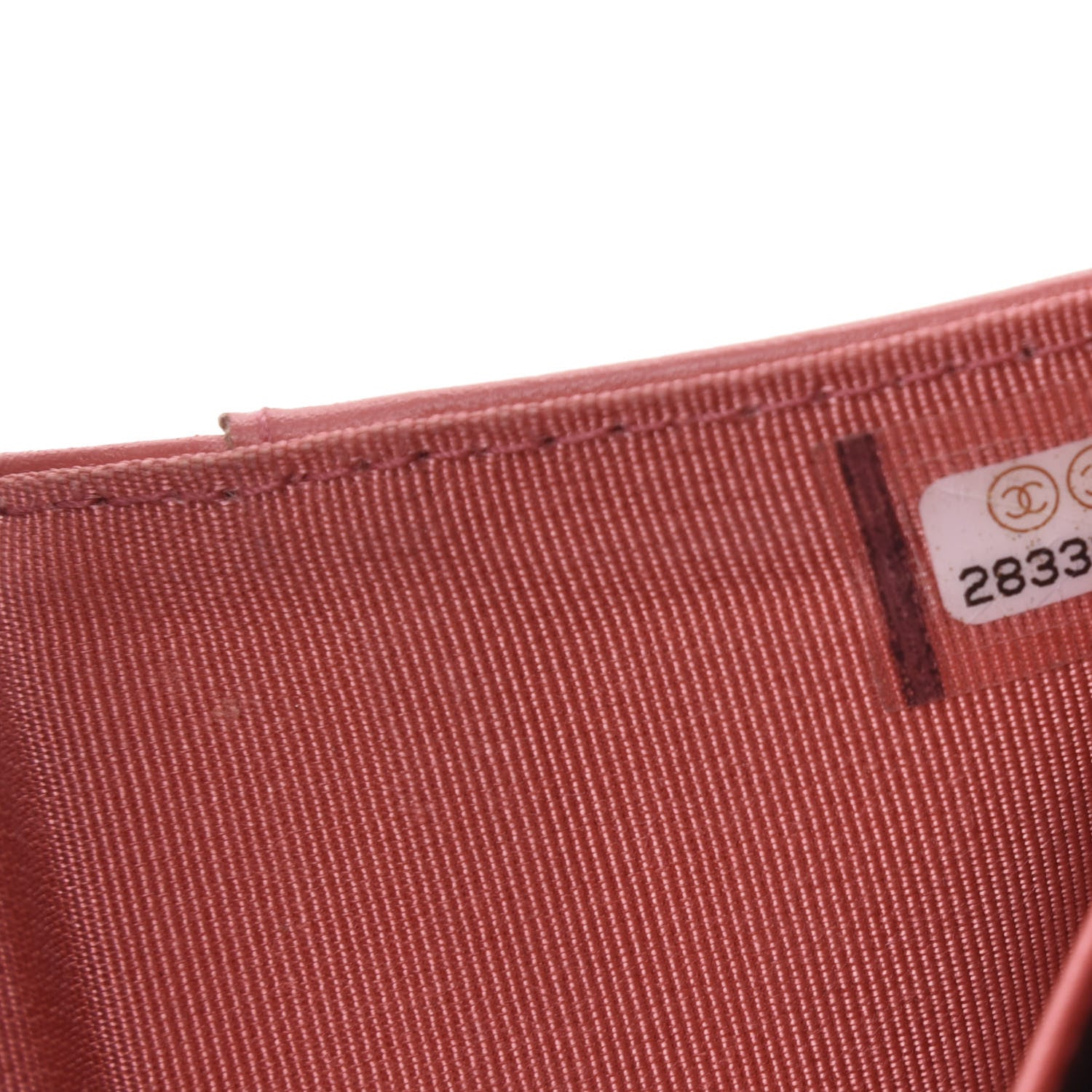 Chanel Caviar Quilted Double Flap Wallet Pink　 8 of 8