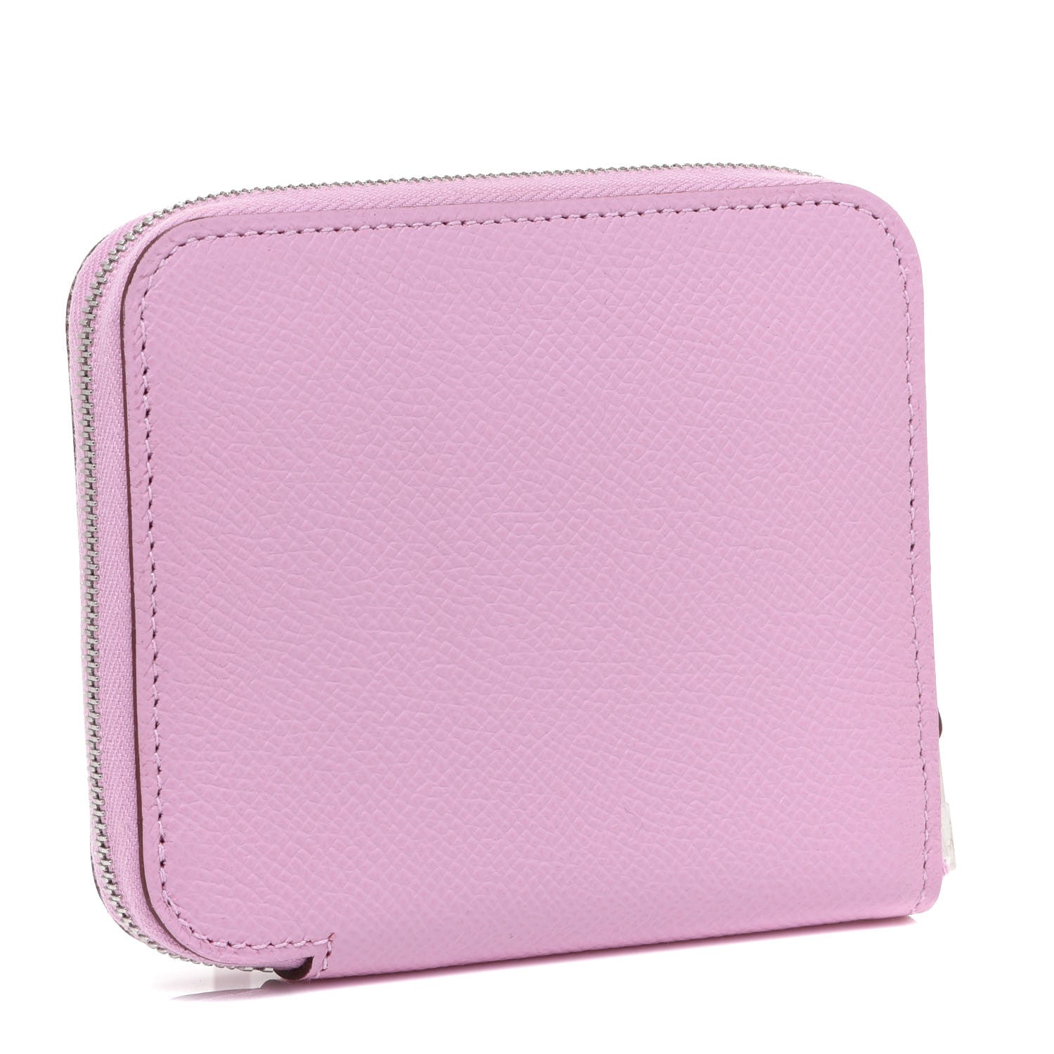 Hermes Epsom Silk'in Compact Wallet Mauve Sylvestre 3 of 8