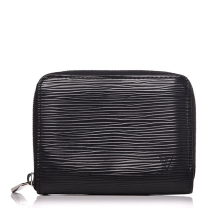 Louis Vuitton Epi Zippy Coin Purse Black 1 of 7