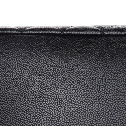 Chanel Caviar Quilted Grand Shopping Tote GST Black 12 of 17