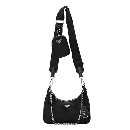 Prada Nylon Re-Edition 2005 Shoulder Bag Black 1 of 11
