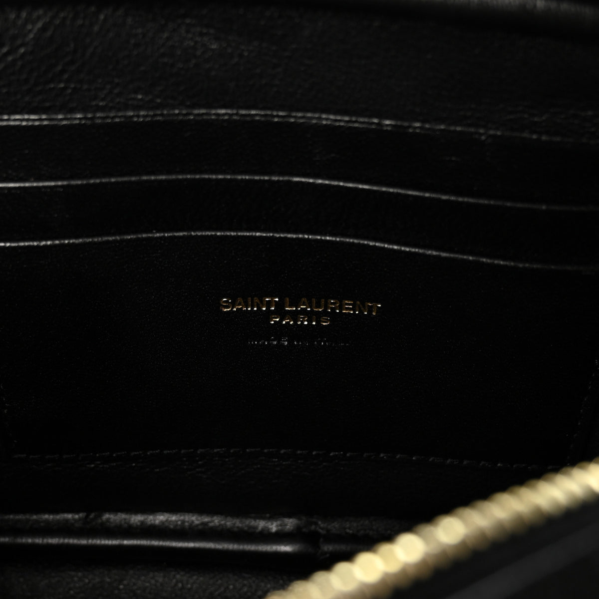 Grain De Poudre Matelasse Monogram Mini Lou Camera Bag Black